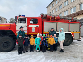 Экскурсия в пожарную часть.